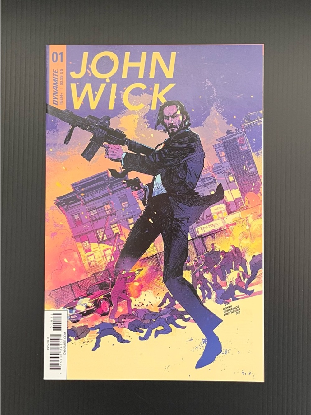 🔑 John Wick #1 2017 Dynamite Entertainment Variant KEY!